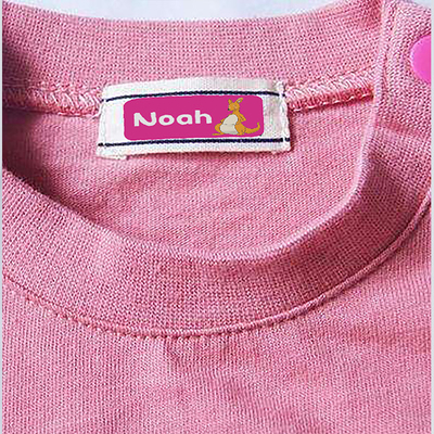 Kids Name Labels For Clothes And Shoes, Stick-On, Printed, No Iron